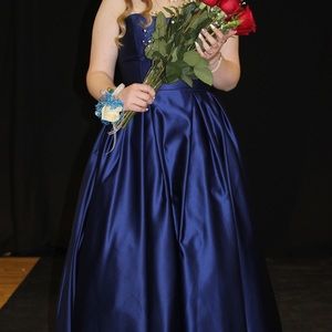Blue Prom Dress