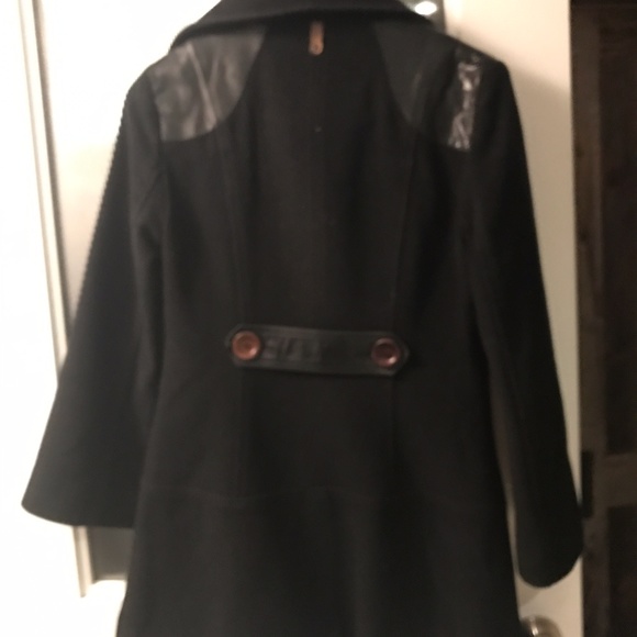 Mackage Peacoat Leather Wool XS - Picture 5 of 8