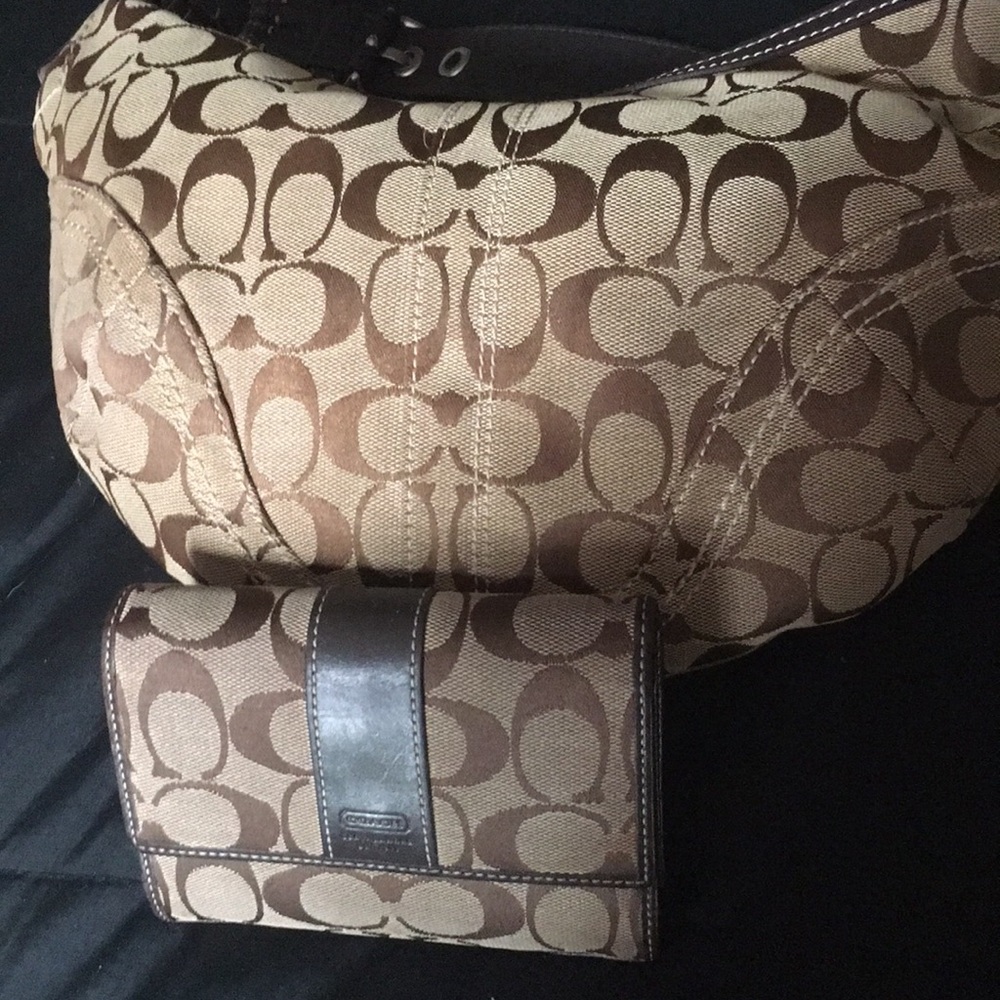 Coach wallet and purse