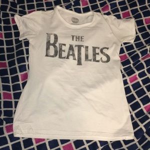 White beatles tee
