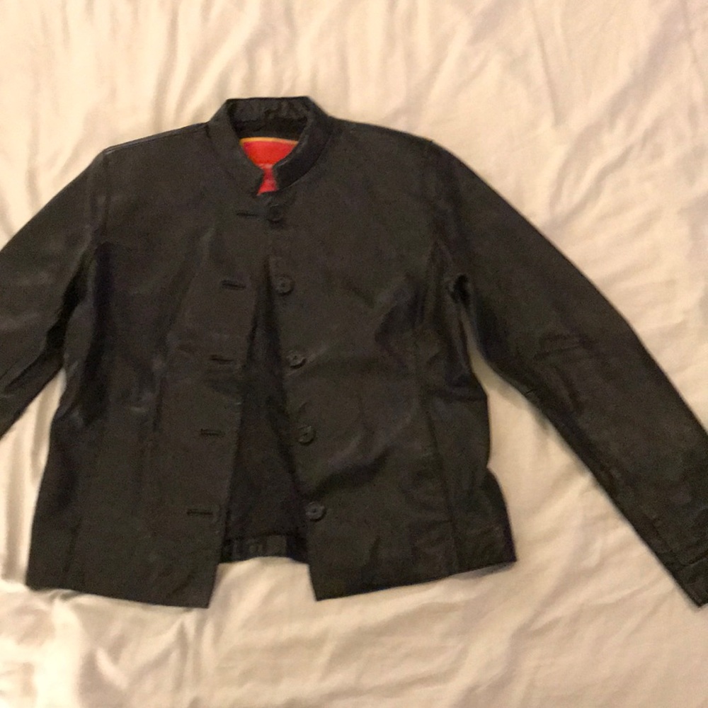 Beautiful Issac Mizrahi for Target leather jacket