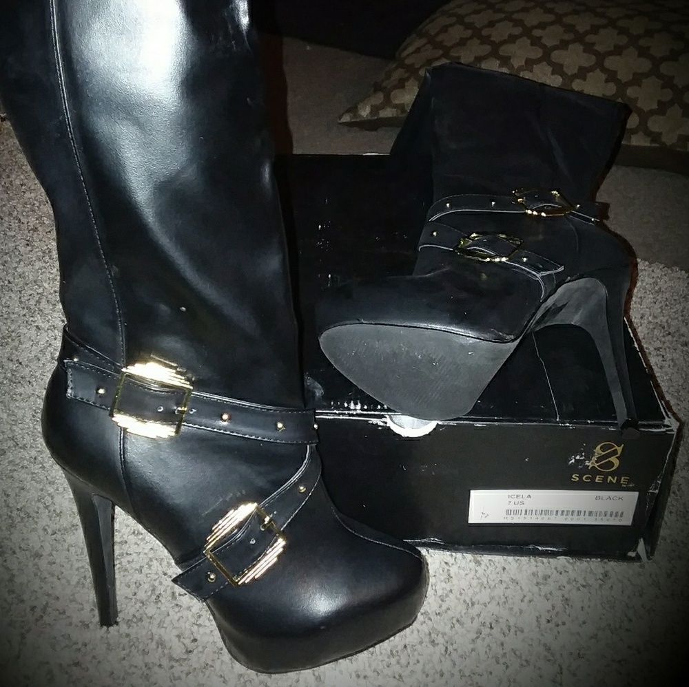 Scene ( Icela) tall stiletto boots