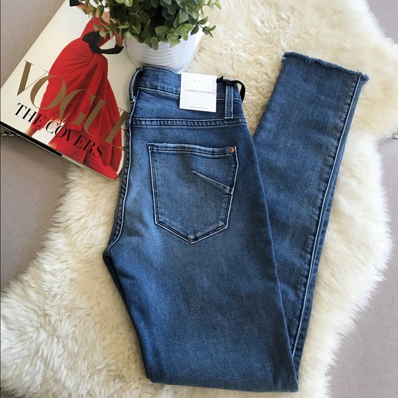 JAMES JEANS Twiggy Venice-Raw Hem - Picture 1 of 8