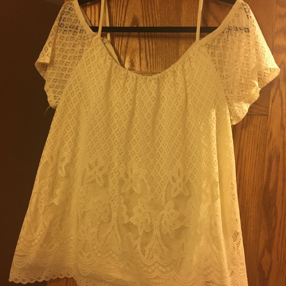 Lace top-Size 0X