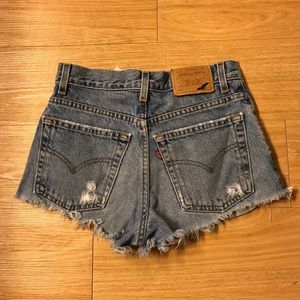 LF Furst of a Kind high waisted Levi shorts