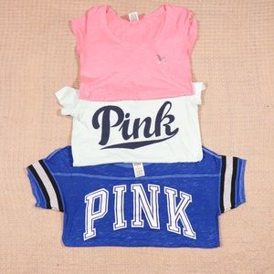 Love pink tee bundle
