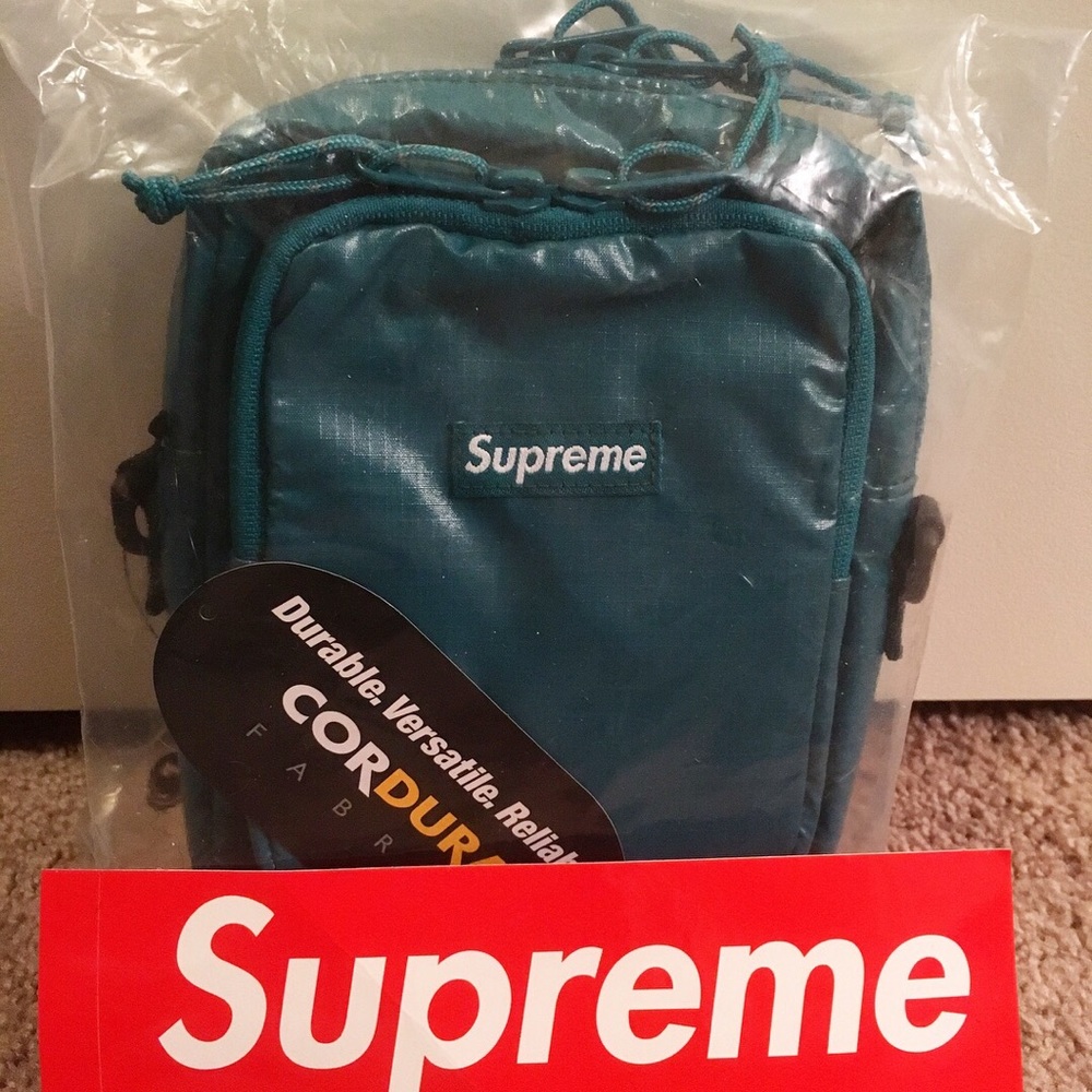 SOLD | SUPREME Shoulder Bag, Dark Teal