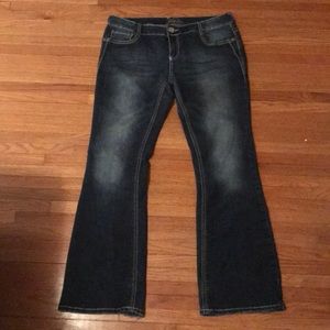 Vanity bootcut jeans
