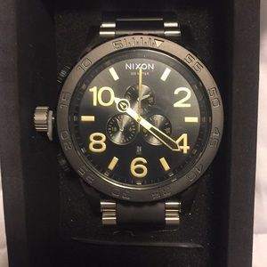 Nixon 51-30 chrono silver/Black/good