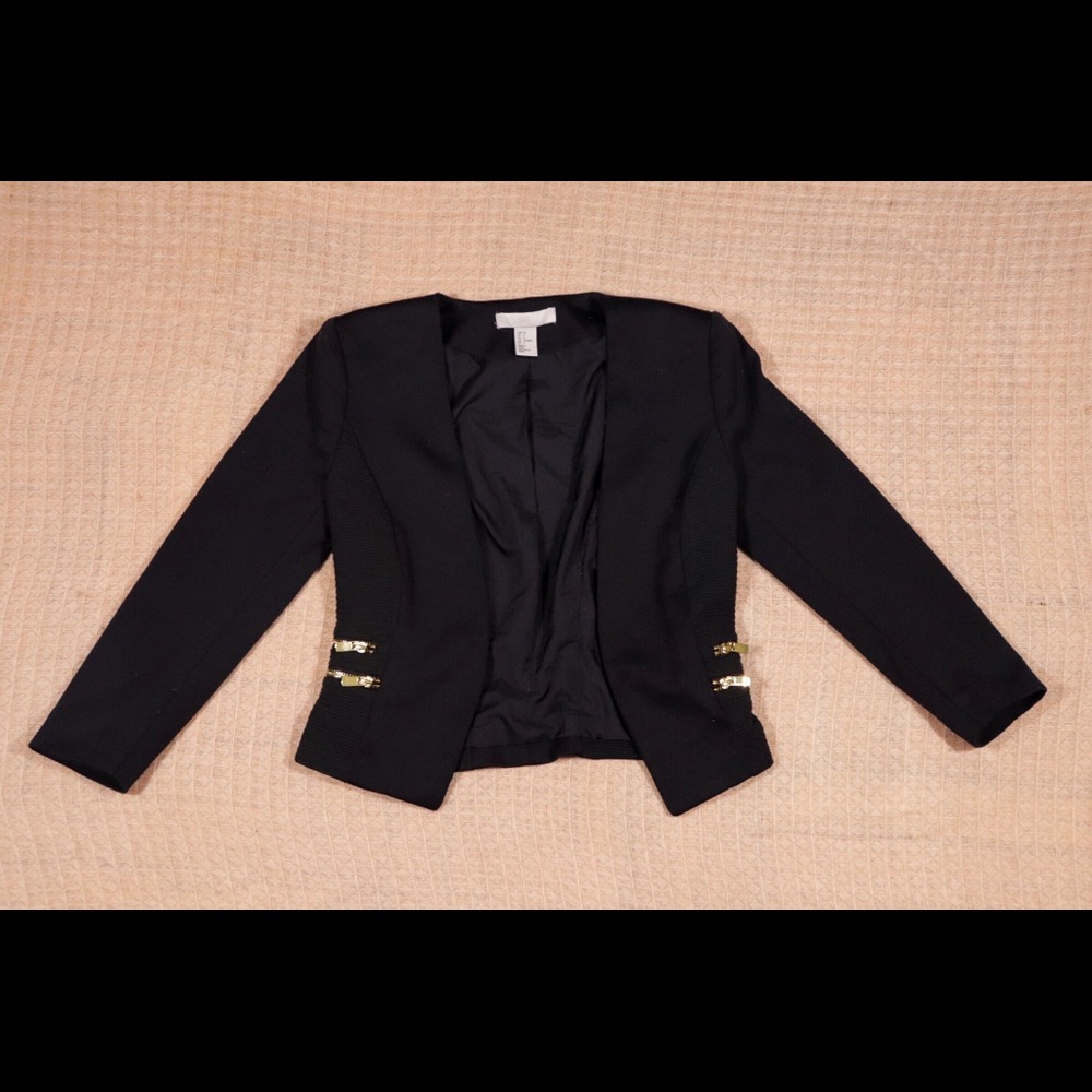 Navy blue blazer