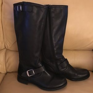 CIVICO 10 Black Riding Boots Size 8.5
