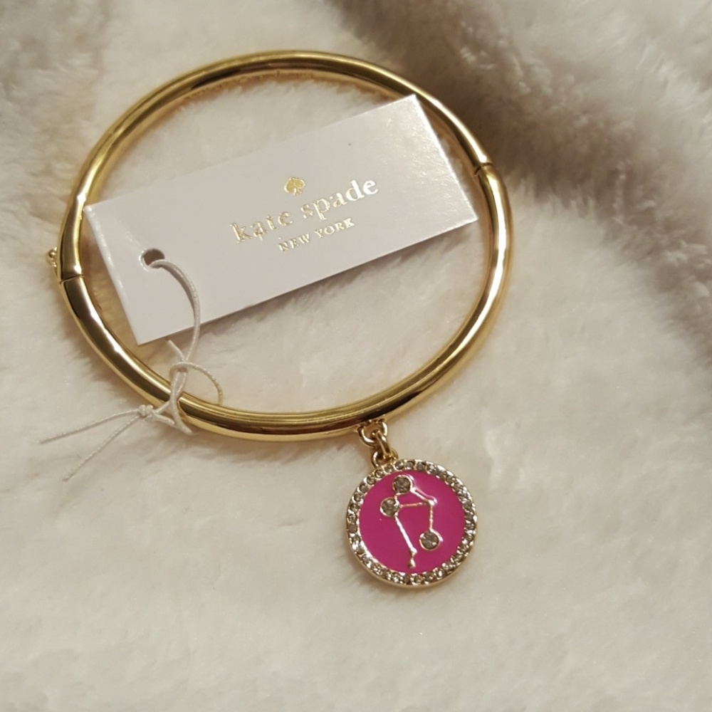 Kate Spade In The Stars Hinge Bracelet Libra