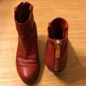 Red Sam Edelman Booties