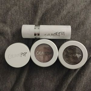 Colourpop Bundle. 2 eyeshadow, eyeliner lippie.