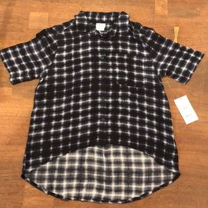 Button down Rvca top