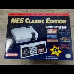 Authentic NES classic edition mini console