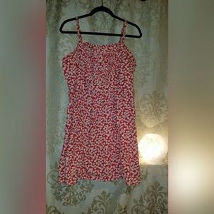 Forever 21 Plus Red Floral Sundress