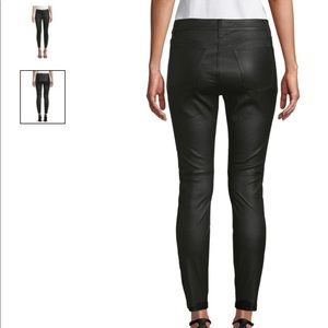 NWT black leather joes jeans