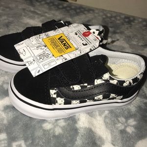 Brand new toddler vans x peanuts old skool