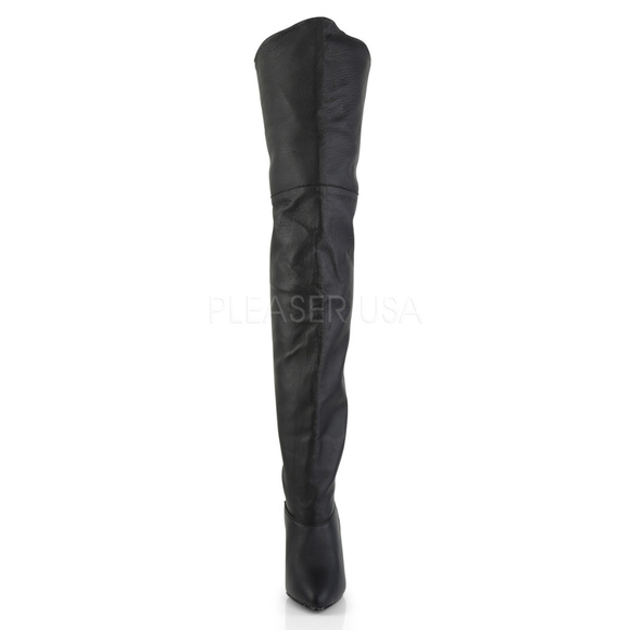 Pointed Toe Stilettos Thigh High Boots