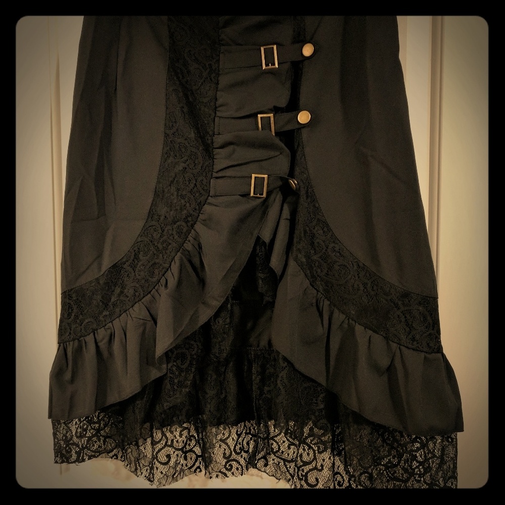 Steampunk style skirt