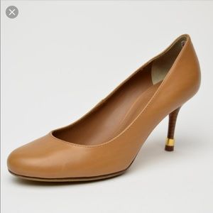 💯 Auth Tory Burch Rea Pumps, Tan, 7.5