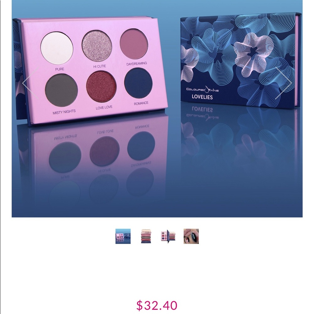 New colored Raine eye shadow palette