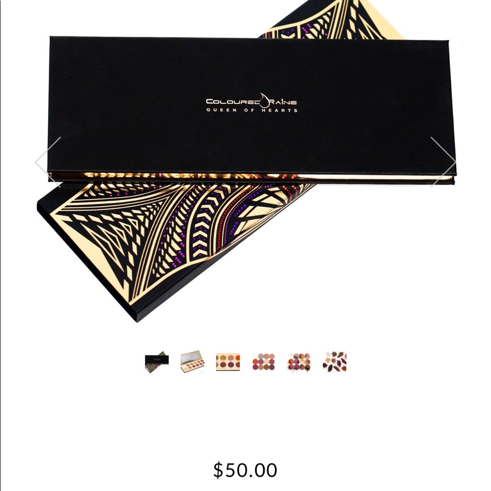 Colored Raine eye shadow palette