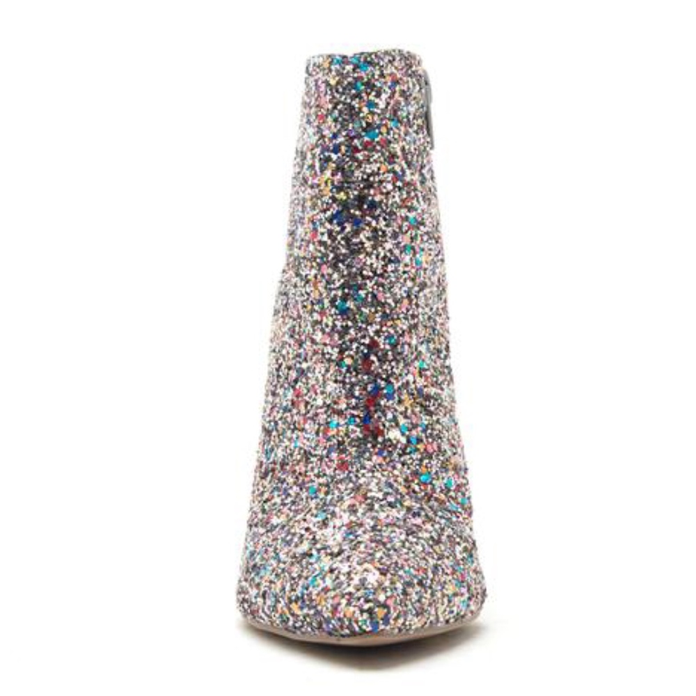 🤩RESTOCKING🤩 ALL SIZES GLITTER ANKLE BOOT - Picture 5 of 6