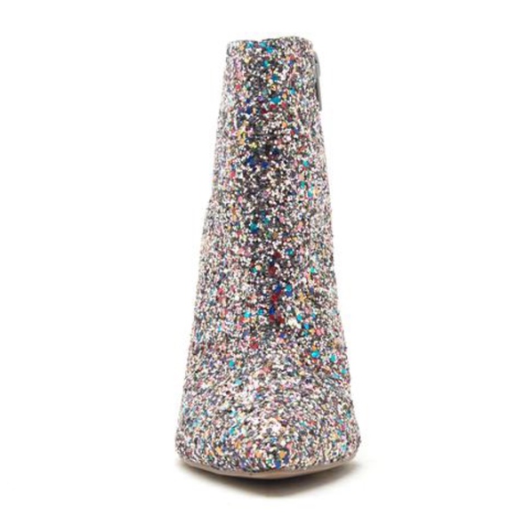 🤩RESTOCKING🤩 ALL SIZES GLITTER ANKLE BOOT - Picture 5 of 6