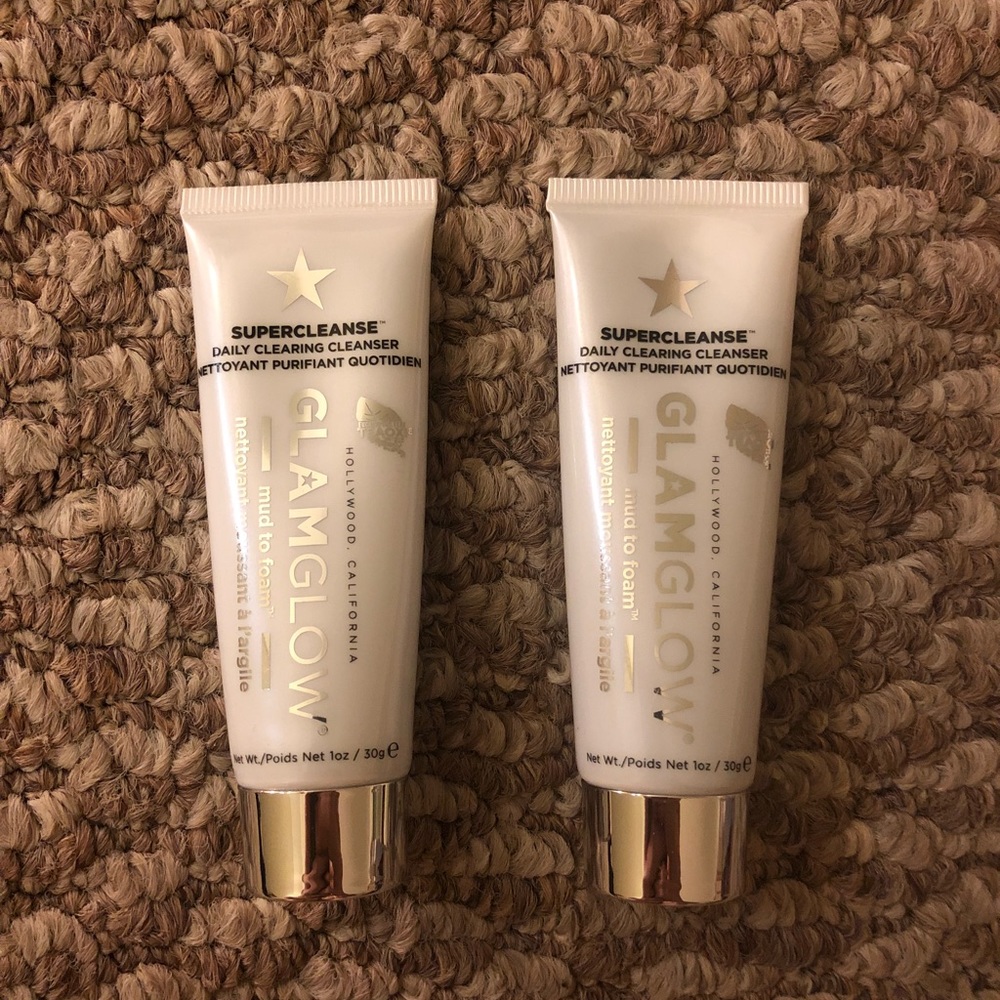 Glamglow supermud cleanser x2