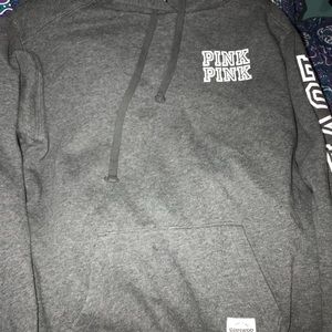 Pink VS gray sweatshirt xs