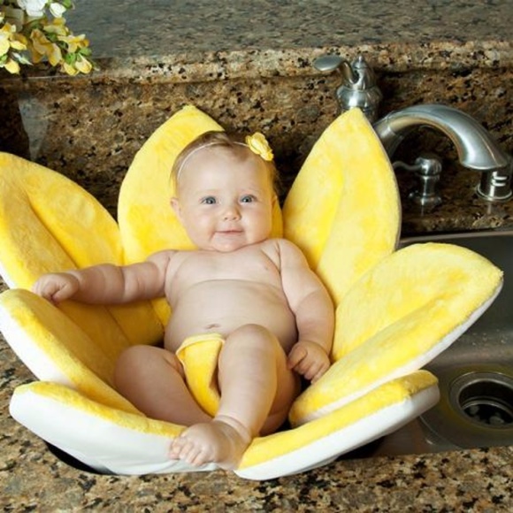 sunflower baby bath