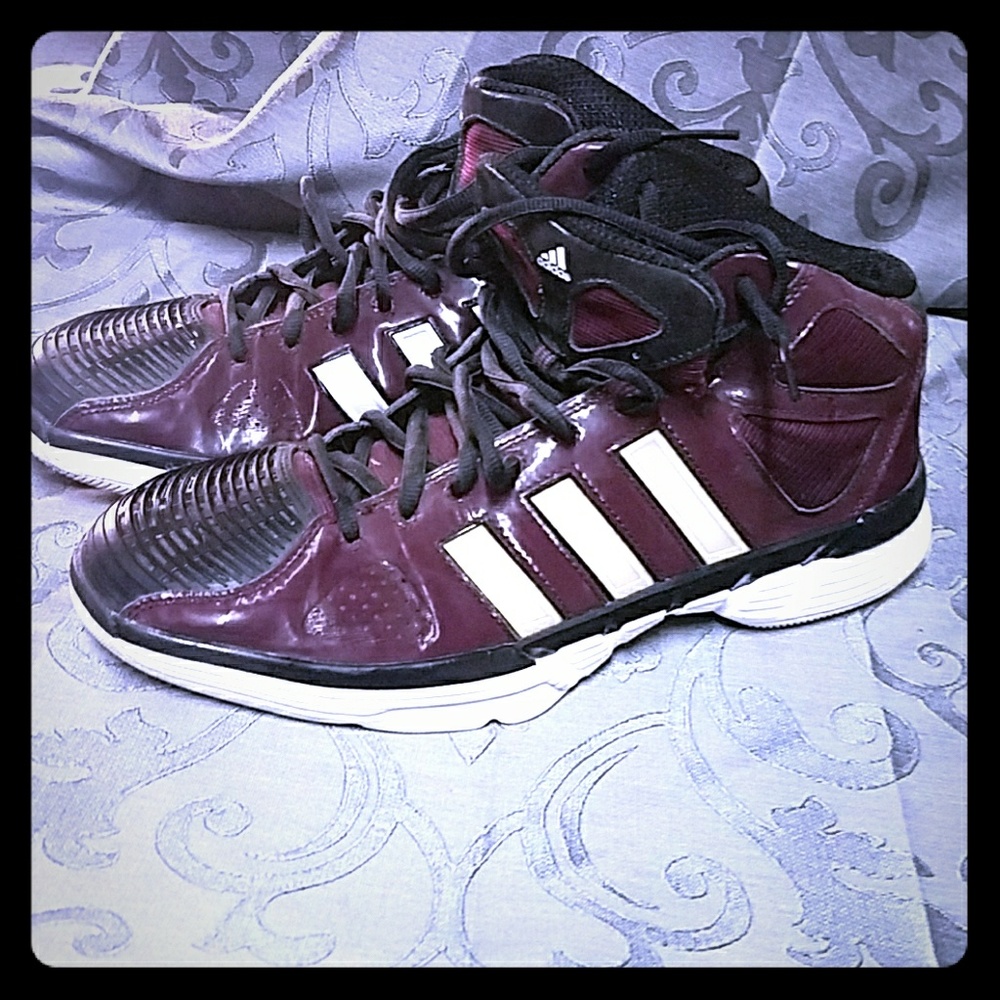 Adidas high top basketball shoes
