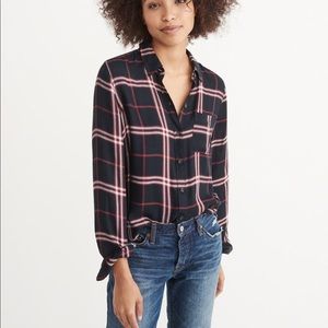 Abercrombie & Fitch plaid shirt