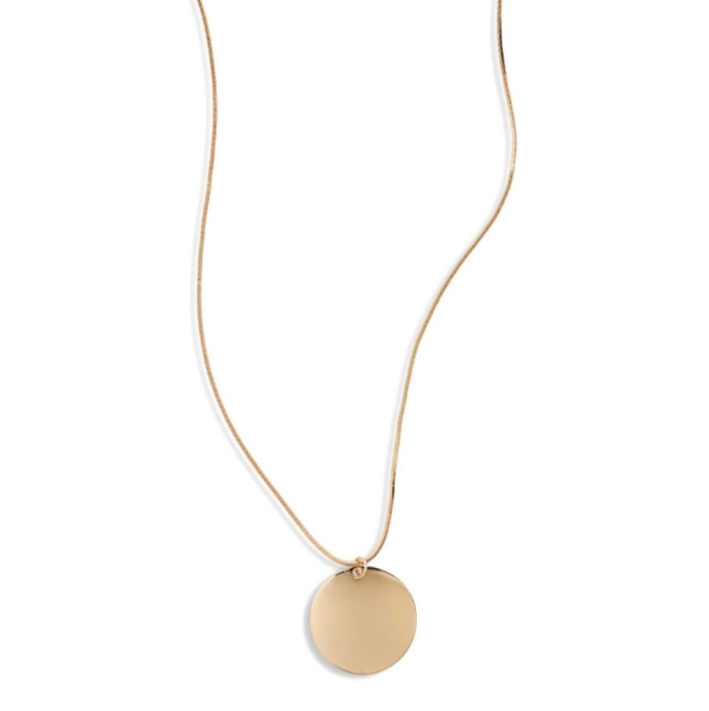 Circle Pendant Necklace