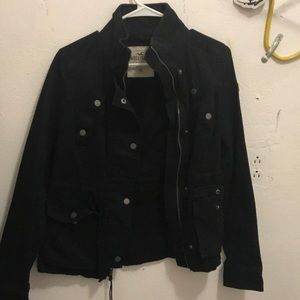 twill Shirt Jacket