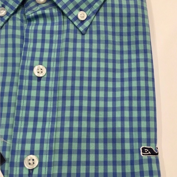 Men’s Vineyard Vines Button Down Whale Shirt - Picture 3 of 4