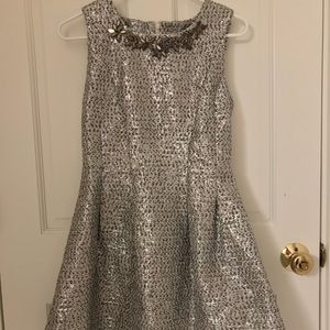 J.O.A. Silver Dress