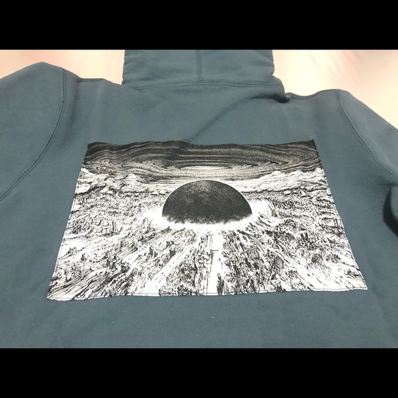 (Sold-215)Supreme Akira Patches Hood Slate - Picture 6 of 8