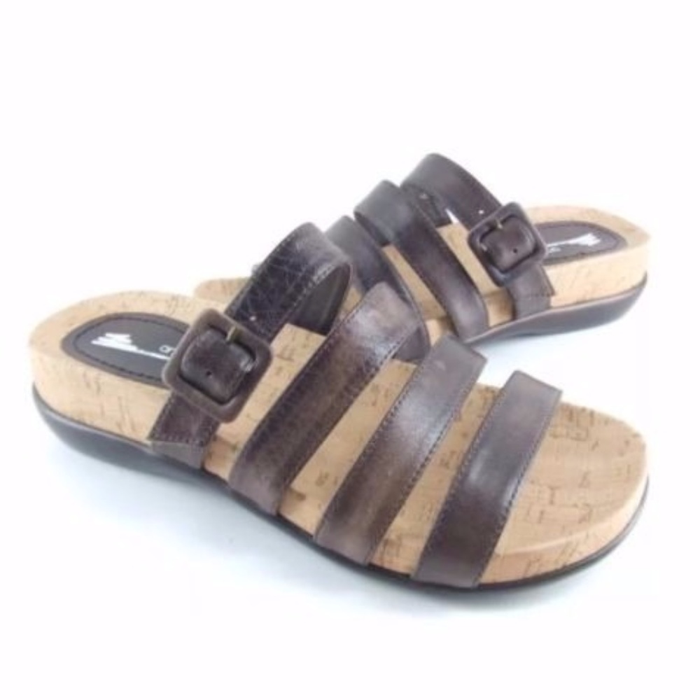 Antelope #153 Flat Sandal Coffee