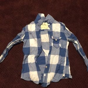 Hollister button down flannel