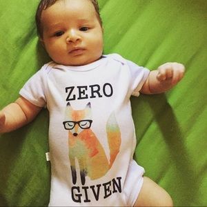 Zero Fox Given Onesie