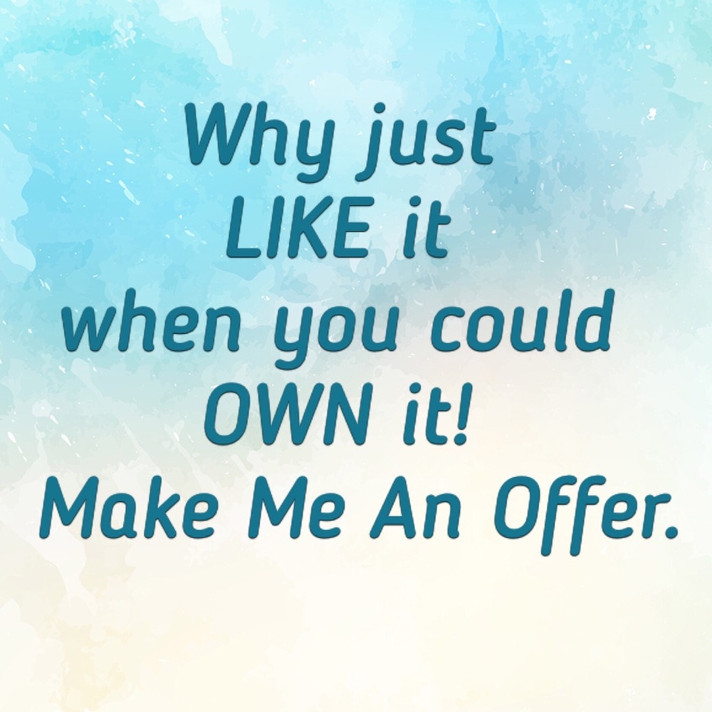 Make me an offer!