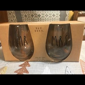 Rae Dunn Wine Glasses
