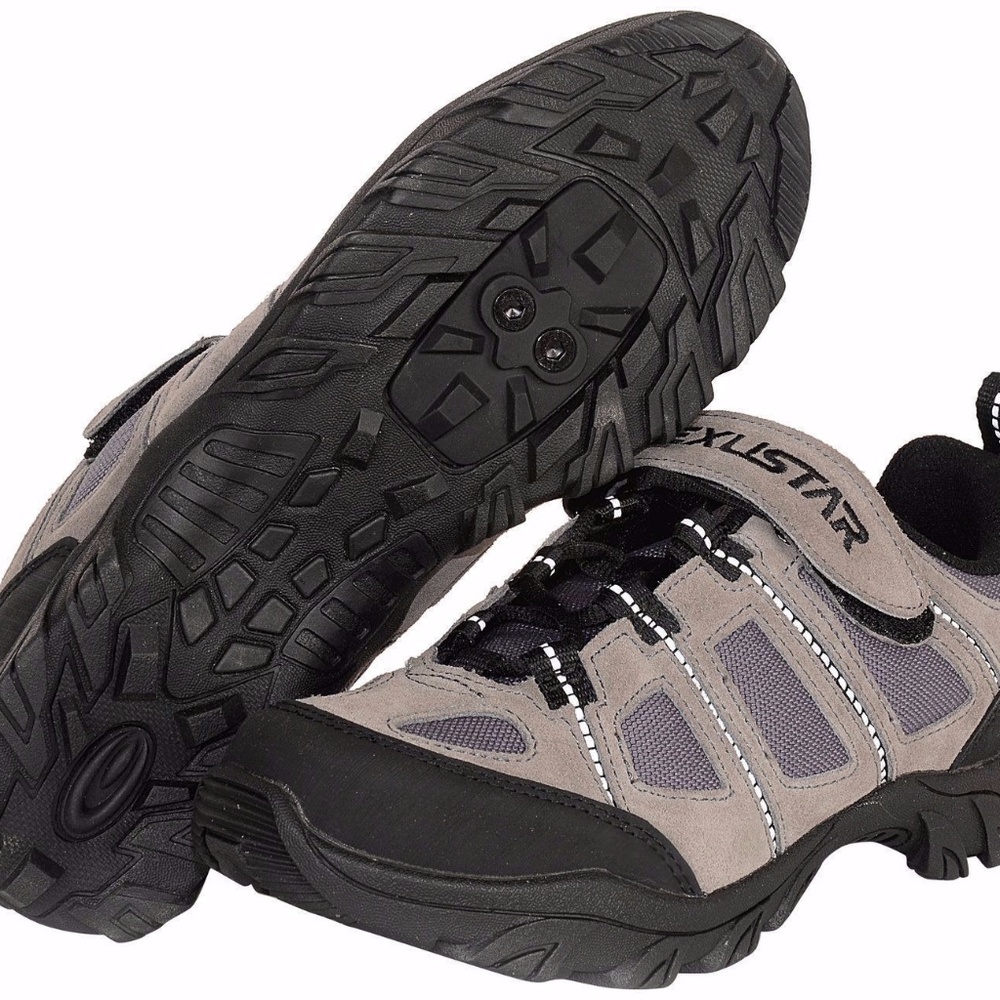 EEXUSTAR Cycling E-SM822 Road MTB 2 Bolt Shoes