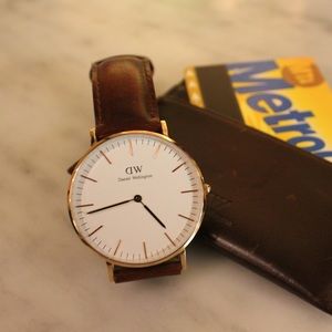 Daniel Wellington Accessories - Daniel Wellington Watch Dark Brown Leather Band Daniel Wellington Accessories - Daniel Wellington Watch Dark Brown Leather Band