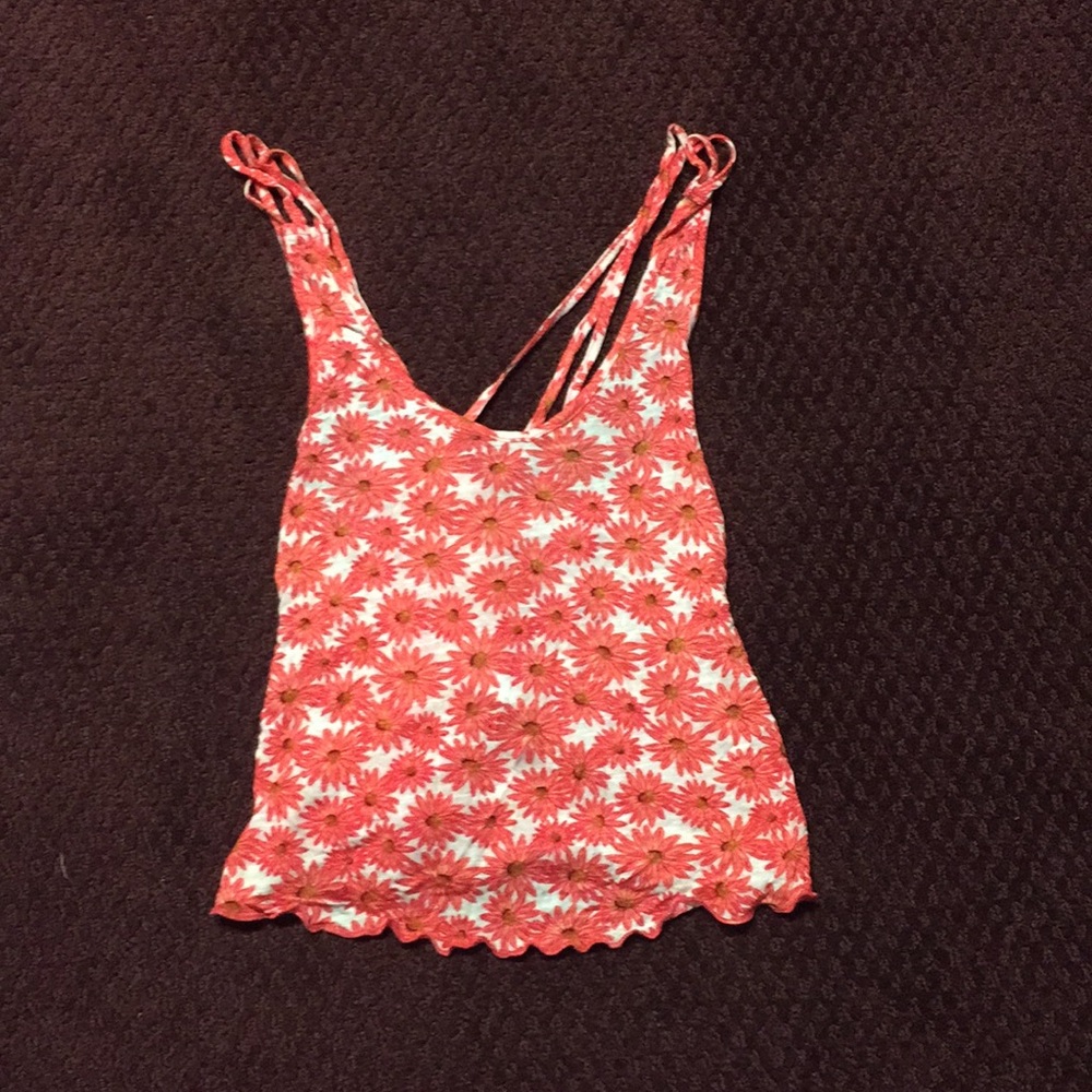 Floral tank top