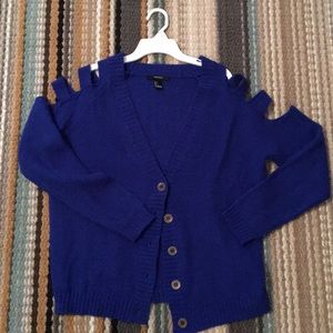 Cold Shoulder Sweater