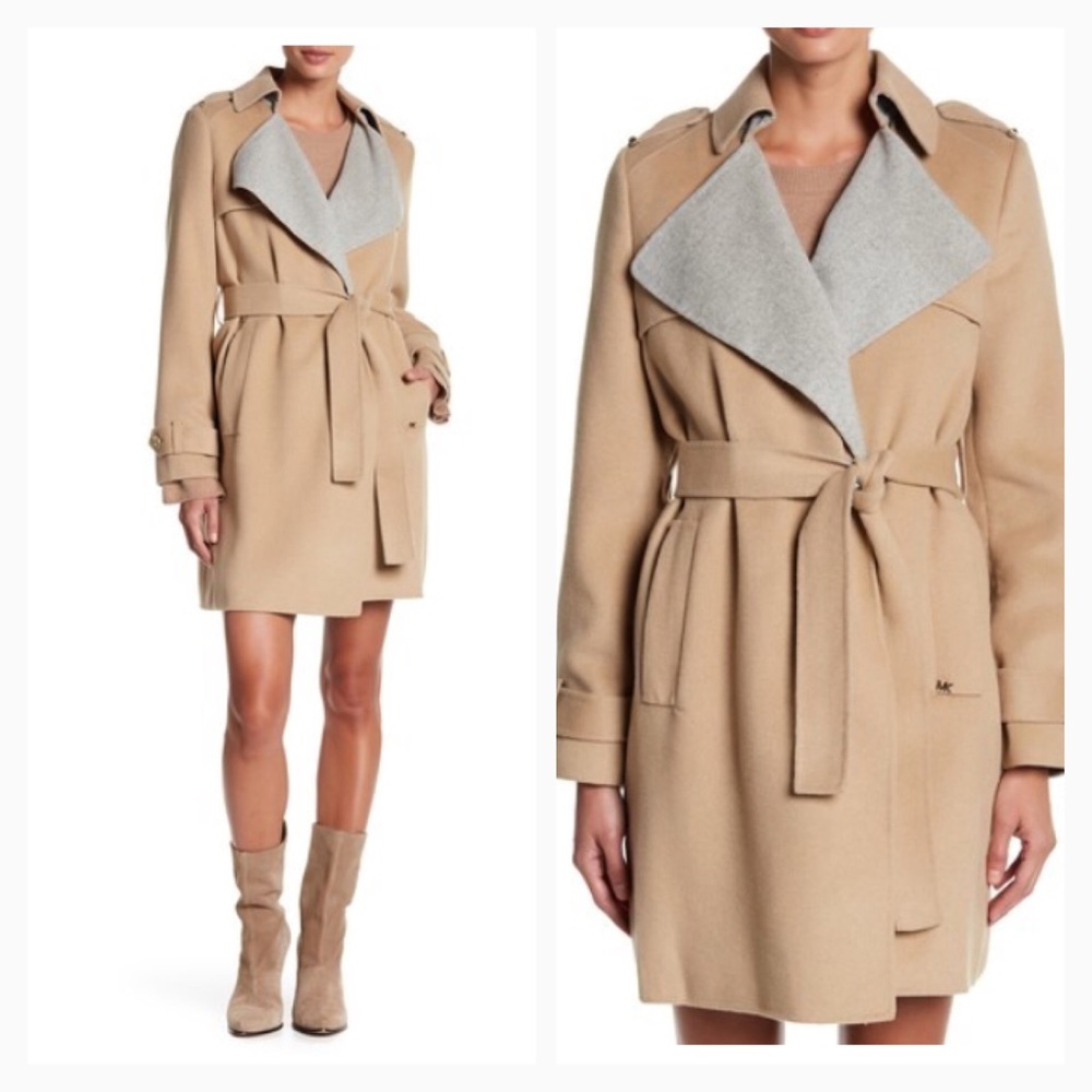 Michael Kors wrap coat